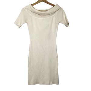3/$30! Guess Ribbed Short Sleeve Sweater Dress